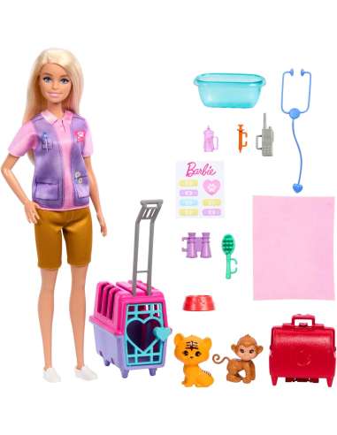 BARBIE RESCATADORA DE ANIMALES
