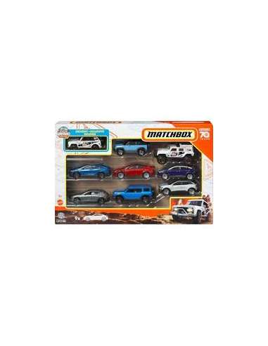 Matchbox Cars World Tour 9 Pack 70 Years 