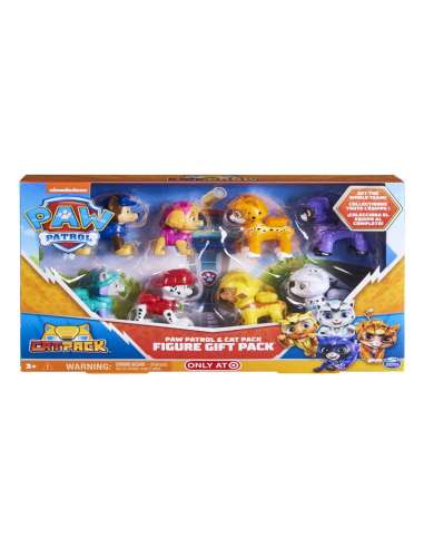 Patrulla Canina - Paw Patrol y Cat Pack Figuras 