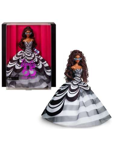 Muñeca Barbie Signature 65 Aniversario Castaña