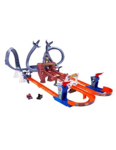 Pista Telaraña de Spider-man Racerverse Hot Wheels