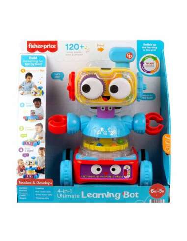 Tito Robotito Robot Aprendizaje 4 en 1 Fisher Price