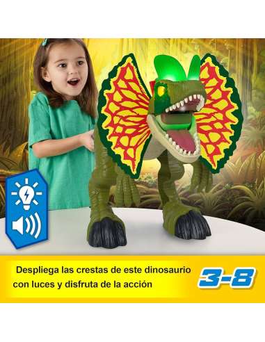 Dilophosaurio Jurassic World Imaginext