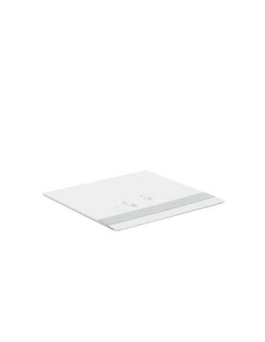 Triptico de cuna modelo estrellas vichy color gris y blanco dpeques