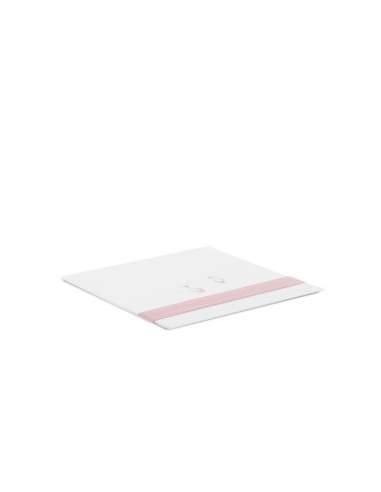 Triptico de cuna modelo estrellas vichy color gris y blanco dpeques