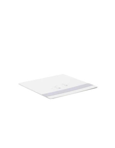 Triptico de cuna modelo estrellas vichy color gris y blanco dpeques