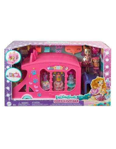 Enchantimals - Camion de Moda de Gatos