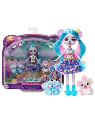 MUÑECA ENCHANTIMALS GLAM PARTY KOALA KARALEE