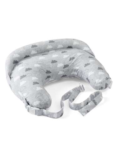 ALMOHADA LACTANCIA BOPPY DELUXE NUBES GRIS CHICCO