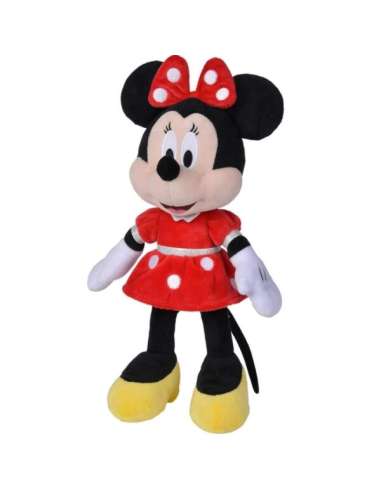 PELUCHE MINNIE ROJO 35CM DE PIE SIMBA