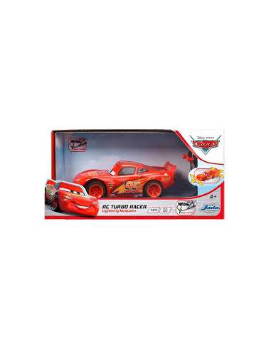 Coche Cars 3 R/C RAYO MAC QUEEN TURBO 1:24 17cm SIMBA